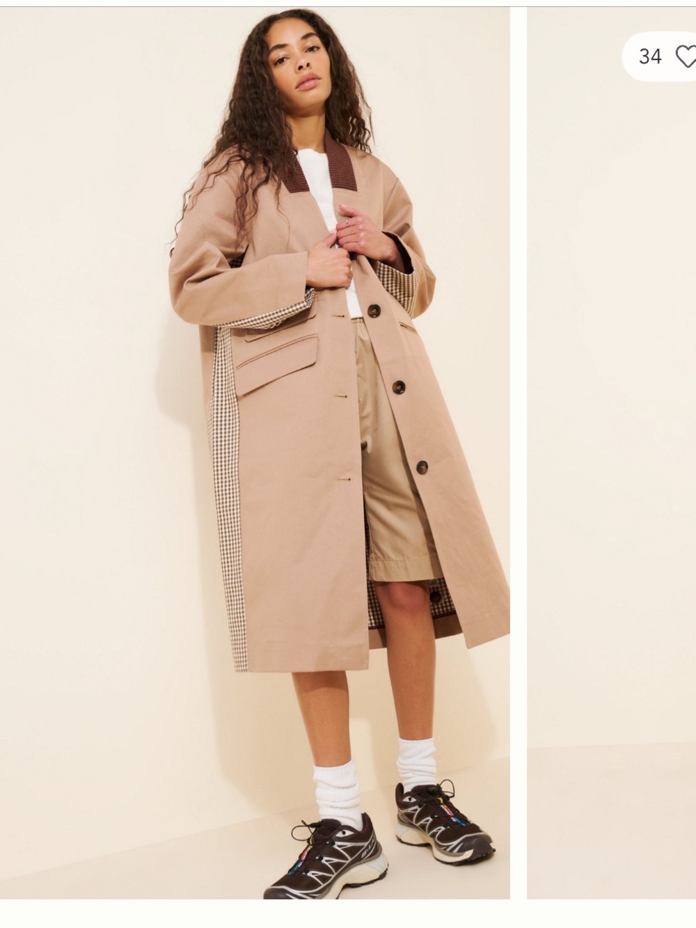 Baum und Pferdgarten Long Dagny Jacket